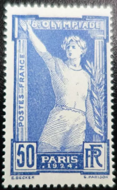 Frankreich Briefmarke Des Olympische Spiele von Paris N°186 neuer Stempel MH