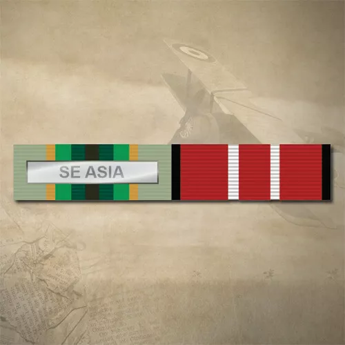 Australian Service Medal (Se Asia) And Adm Ribbon Bar Sticker / Decal | Water &