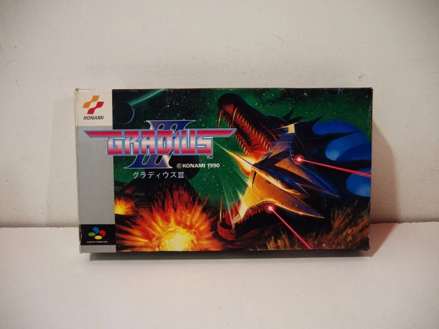 Gradius III 3 Nintendo Super Famicom SFC NTSC Japan