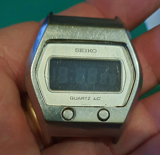 SEIKO QUARTZ LC 0662 5009 James Bond Watch Not Tested For Parts