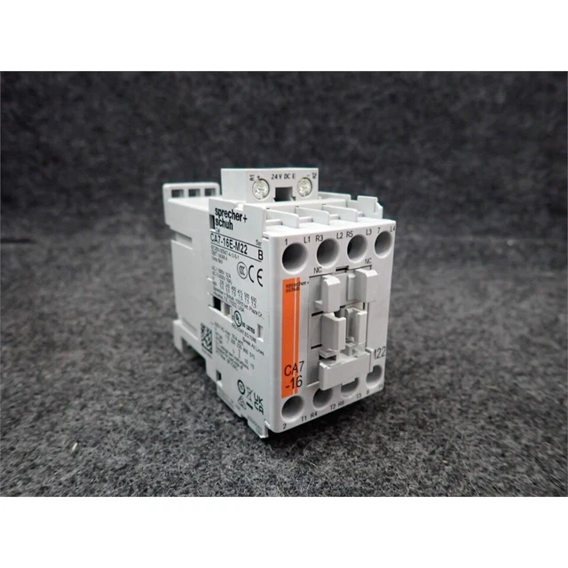 Sprecher & Schuh CA7-16E-M22-24E Contactor 24VDC, 2NO, 2NC