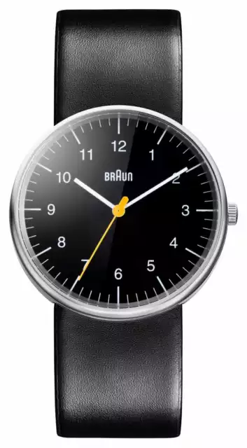 Braun Montre Homme Quartz Tout Noir Bracelet Noir BN0021BKBKG Montre