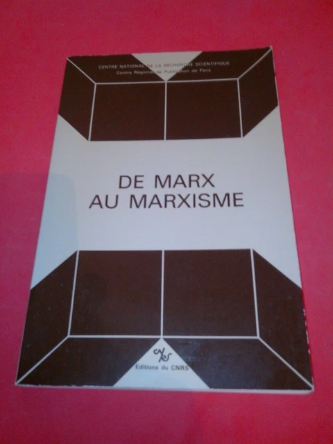 De Marx au marxisme + Le Marxisme et l'Histoire
