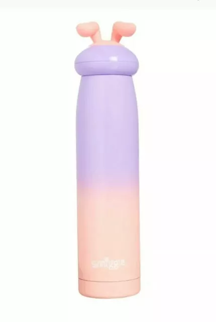 BRAND NEW💥 SMIGGLE Stainless Steel Drink Water Bottle Bunny Ears 2