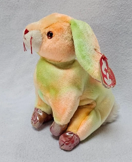 TY Beanie Baby - Zodiac Rabbit (2000) PLUSH TOY, RETIRED WITH Damagee TAG