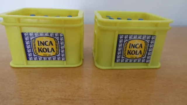 2 Cassiers A Bouteilles Vintage Inca Kola  1990 Perou Peru Collection Vintage 2