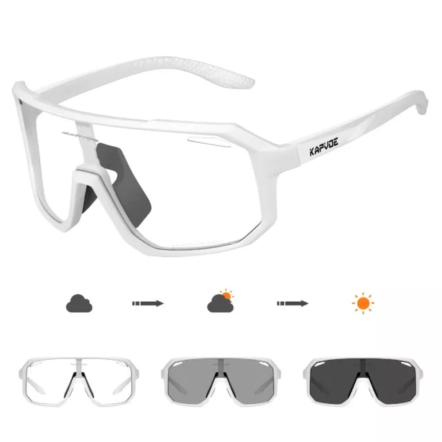 Gafas de sol autotintadas hombre gafas de bicicleta señora UV400 gafas de ciclismo