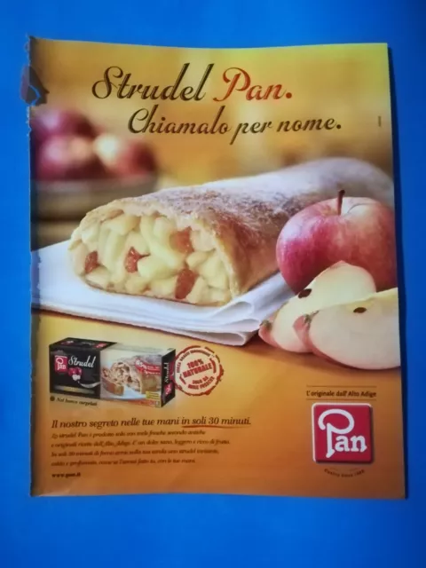 Ritaglio Di Giornale Pubblicita' Strudel Pan Da Collezione - (151)