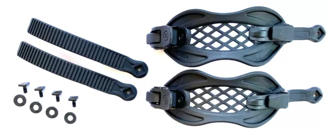 Ride Snowboard Bindings - Complete Padless Ankle Strap Kit