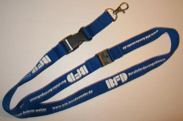 Bundeswehr BFD Berufsförderungsdienst Schlüsselband Lanyard NEU (A27)