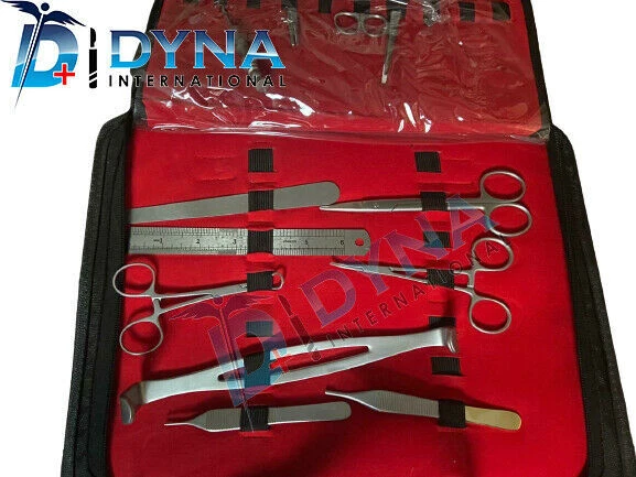 Ensemble d'instruments chirurgicaux pour augmentation mammaire de 29 PIÈCES