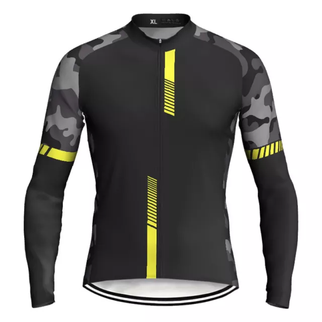 Cycling Jersey Long Sleeve Jacket MTB Bike Shirt Motocross Team Clothes Road Top