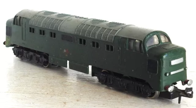 Hornby Dublo 2232 Britische Eisenbahnen Grüne Klasse 55 Deltic 2 Schienen Modellzüge
