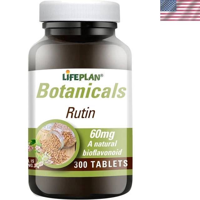 Heart Healling RUTIN NATURAL 300 Tablets - Bioflavonoid for Heart & Immune Health £18. ...