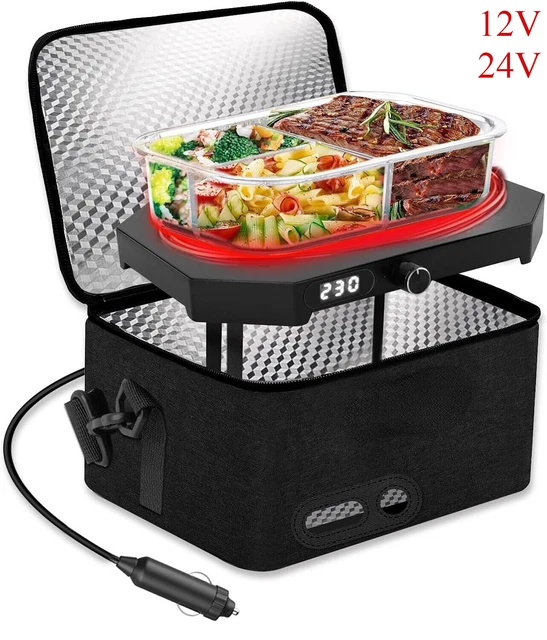 Allride Portable 24V Electric Truck Oven – 9L Food Warmer For Camping & Road Trips