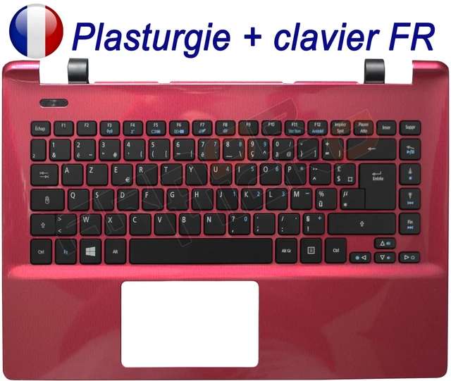 Clavier AZERTY Français Rétroéclairé Neuf Pour Acer Aspire S13 S5-371 - Pièce Originale Plasturgie