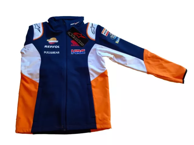 FELPA HONDA HRC REPSOL MotoGP official team SOFTSHEL JACKET