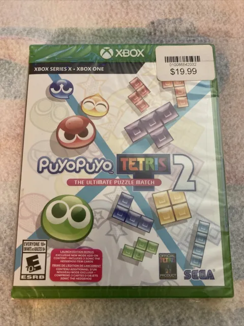 Puyo Puyo Tetris 2 Ultimate Puzzle Match Microsoft Xbox One S X BRAND NEW SEALED