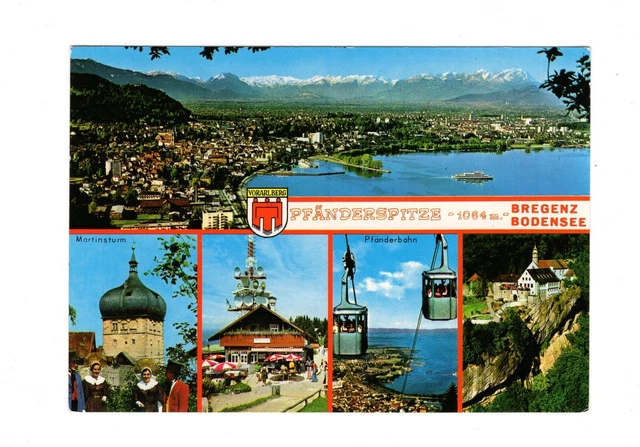 AK Ansichtskarte Bregenz am Bodensee / Pfänderspitze / Österreich