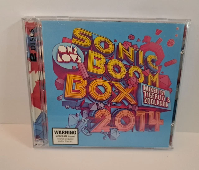 Spring Sonic Boom Box 2014 2 x CD VGC FREE POSTAGE
