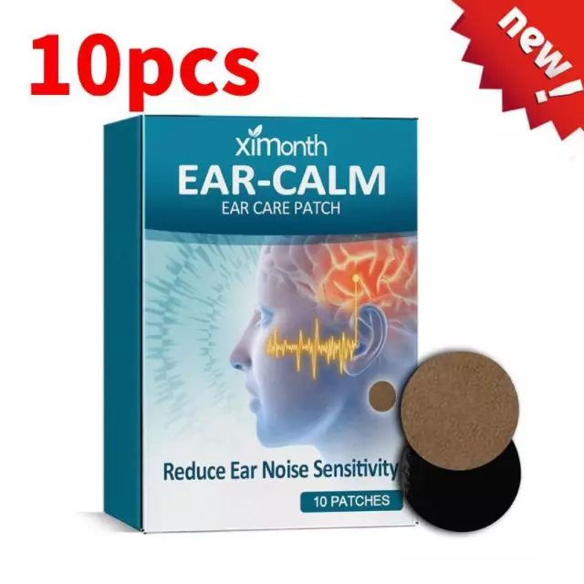 Tinnitus Relief Treatment Ear Patch Deafness Hearing Impairment Ear Health;Patch