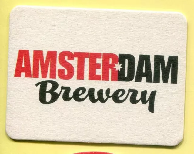 Amsterdam Brewery Canadian Beer Mat Coaster Sous-Bock