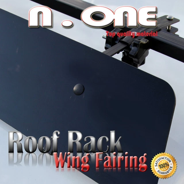 ROOF RACK NOISE Control Cross Bar Deflector Aerodynamic Fairing for