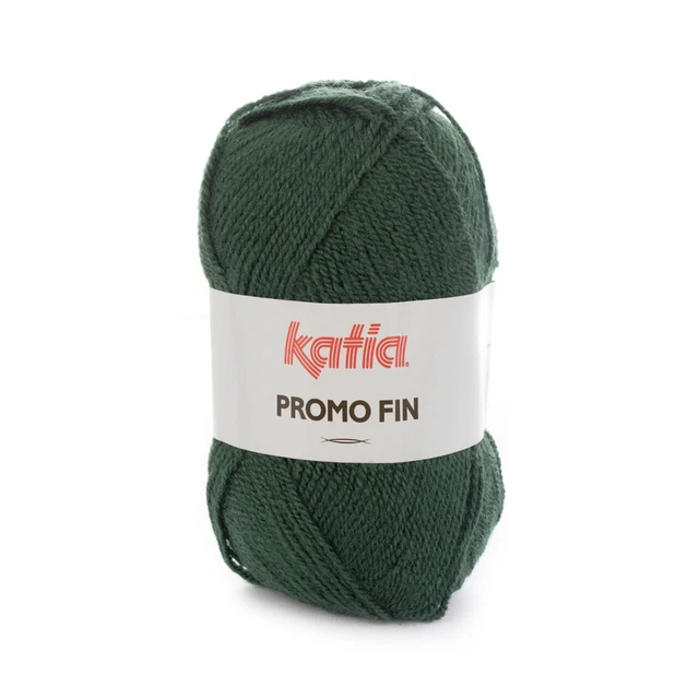 PROMO-FIN von Katia - BOTELLA OSCURO (852) - 50 g / ca. 170 m Wolle