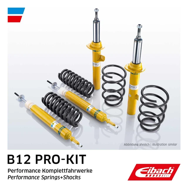 Set sospensioni molle/ammortizzatore EIBACH B12 Pro-Kit 2NWGN per 365 PASSAT ALLTRACK VW