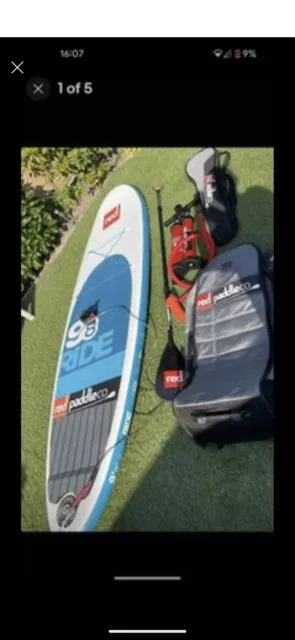 Red Co paddle board 9'8"