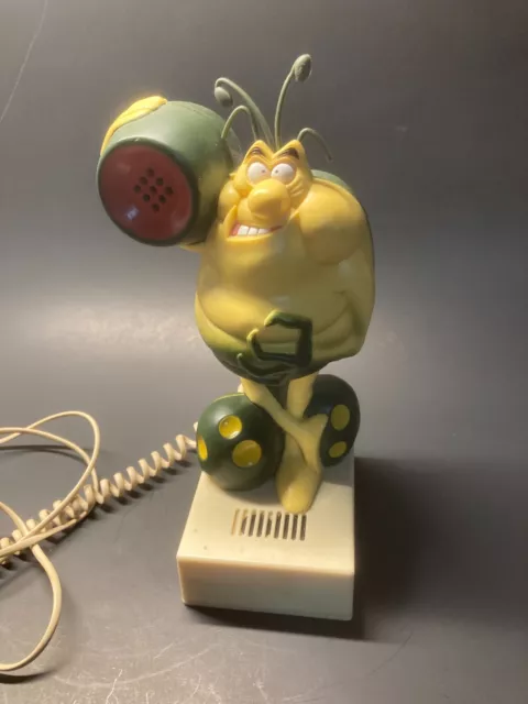 Silly Vintage Raid Bug  Promotional phone Advertising Model 888 1980s Working