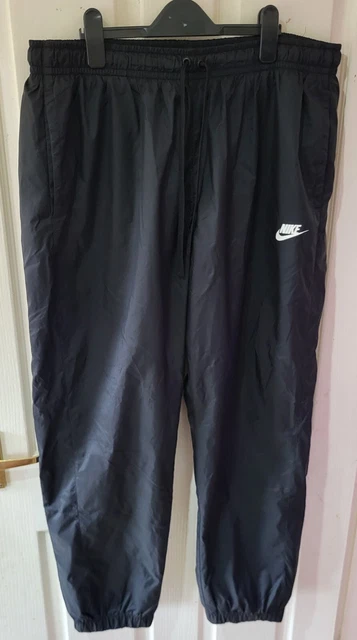 NIKE WATERPROOF TROUSERS Tracksuit Bottoms VGC black Size XXL 22.99 PicClick UK