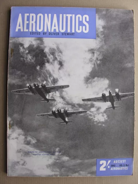 AERONAUTICS MAGAZINE August 1940 L’Armée de l’Air Retractable Undercarriages