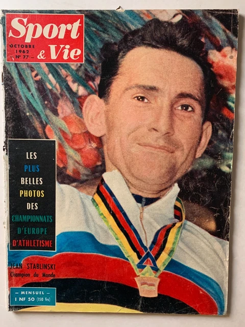 SPORT & VIE N° 84 mai 1963 JEAN-PAUL BELMONDO.PARIS-ROUBAIX