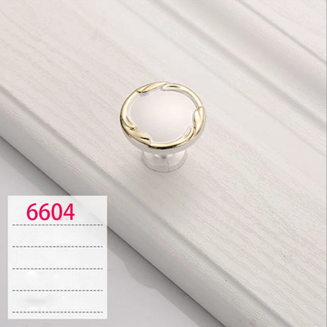 1Pcs/2Pcs French Style Furniture Kitchen Cupboard Bar Door Knob Handle Drawer 10