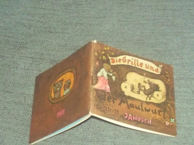 Die Grille Und Der Maulwurf MINIBÜCHLEIN JANOSCH DIE Grille Und Der Maulwurf EUR 12,99 - PicClick DE