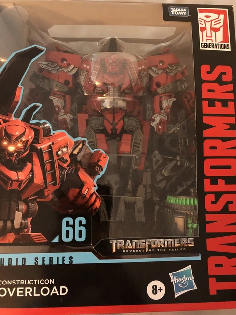 HASBRO TRANSFORMERS STUDIO Series Leader Class Constructicon Overload £ ...