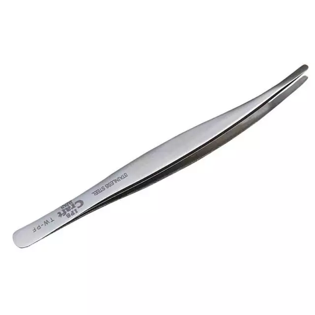 IPS Curve Type Tweezers TW-PF 140mm For Paper Craft Polish Made in Japan