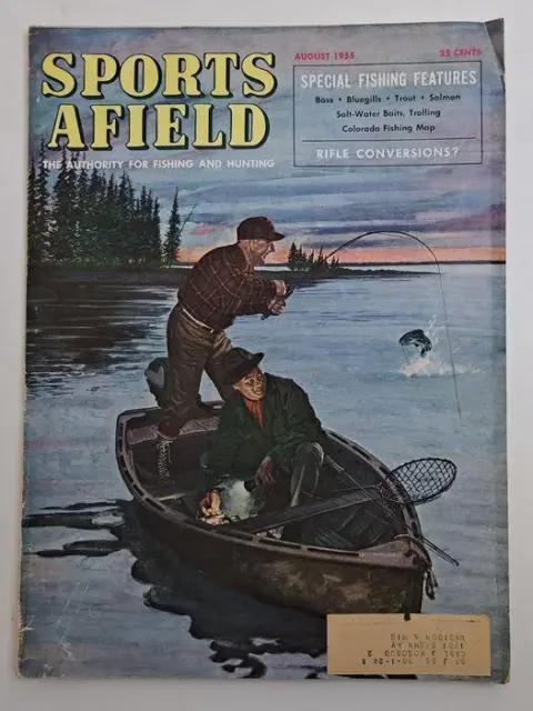 SPORTS AFIELD GUN Annual Magazine 1955 £11.12 - PicClick UK