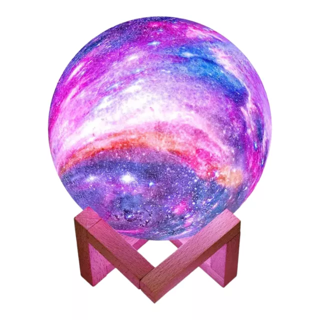 Galaxy 3D Lamp with Stand 16 color Mood Changing Touch Control