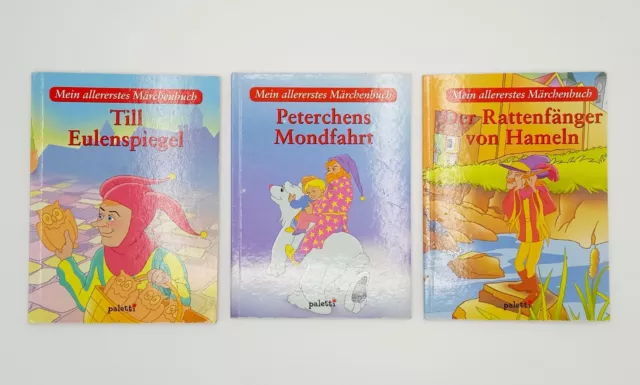 3x MÄRCHENBÜCHER - TILL EULENSPIEGEL, PETERCHENS MONDFAHRT usw. - SIEHE BILD