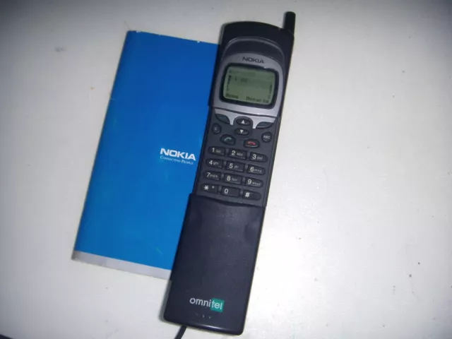 NOKIA 8110 i ORIGINALE 1996 BANANA PHONE UNICO UNLOCKED + BATTERIA ORIGINALE