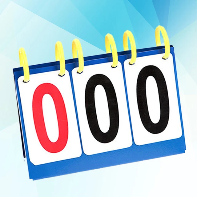 Portable Table Scoreboard Scoring Marker Scoreboard Table Waterproof Sports