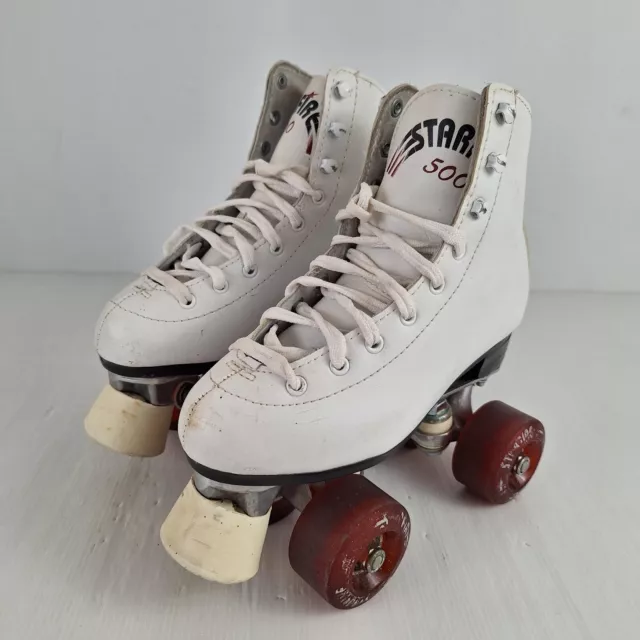 starfire 500 kids leather roller-skates Size 34 B05
