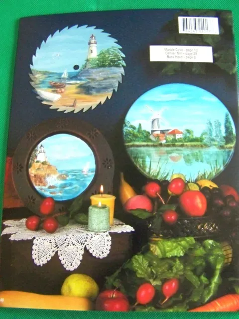 Cottages & Coves By Joan Dixon 2002 Gardens Lighthouses Country Tole Paint Book