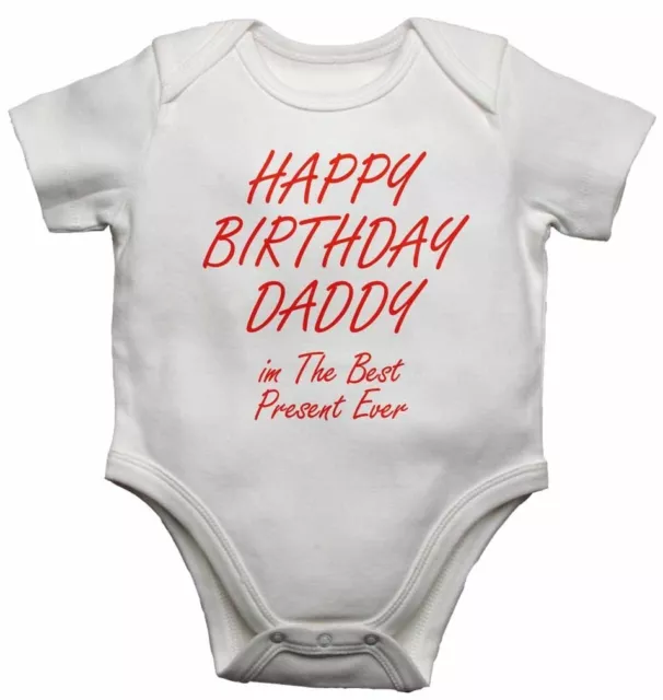 Happy Birthday Daddy im The Best Present Ever - Gilet bambino per ragazzi, ragazze regalo