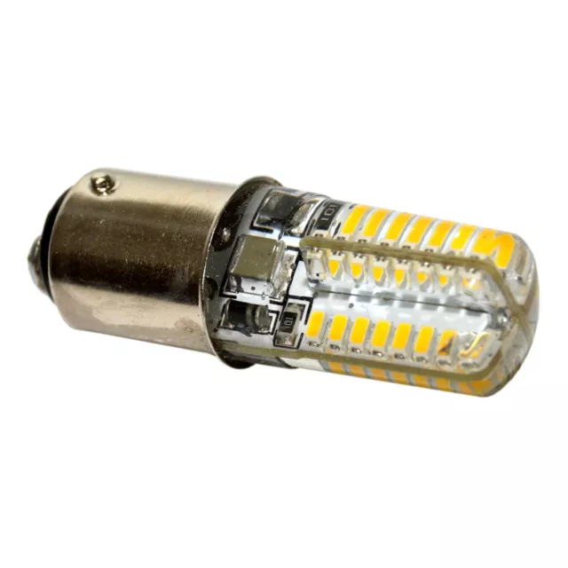 HQRP Bombilla LED 110V 3W BA15d para Singer 15-9900 modelos de máquina de coser