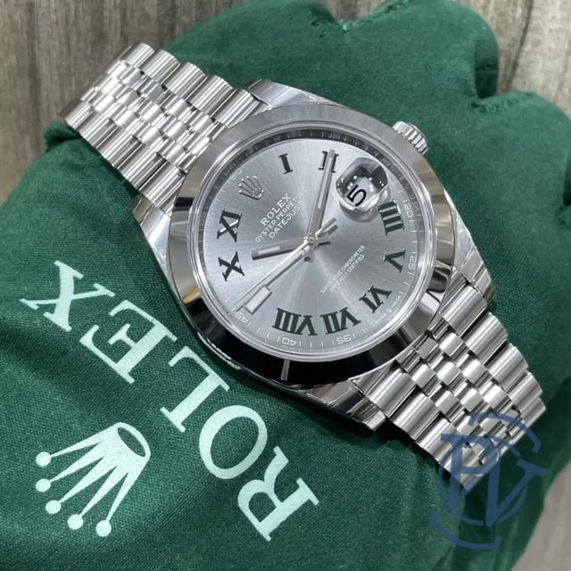 Rolex datejust sales ghiera liscia