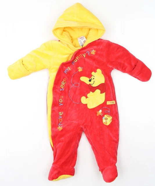 Bottone Disney Baby Red Colourblock cotone grow pezzo unico taglia 3-6 mesi - R