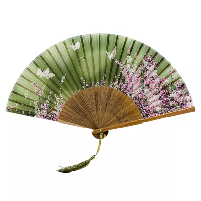 Chinese Hand Fan Chinese Style Fan Silk Hand Fans Folding Tissue Fans